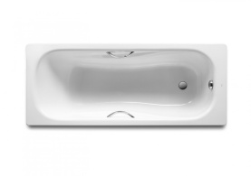 Ванна стальная Roca Princess-N 170x75 2202E0000, с отверстиями для ручек в #WF_CITY_PRED# 0