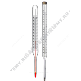 Термометр керосиновый прямой ТТЖ-M100C L=163 в #WF_CITY_PRED# 0