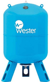 Гидроаккумулятор Wester 50 литров мембранный расширительный бак для водоснабжения WAV 50 0141100 в #WF_CITY_PRED# 0