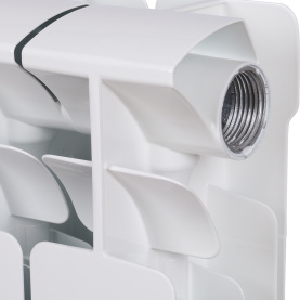 Радиатор биметаллический боковое подключение (белый RAL 9016) RIFAR BASE 500 9 секций в #WF_CITY_PRED# 6