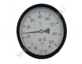 Термометр биметаллический Минск ТБП-Т 160C Дк 63 L=50 в #WF_CITY_PRED# 1