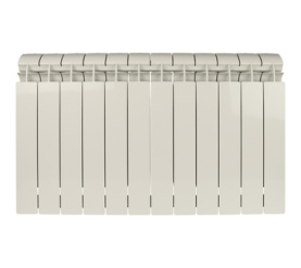 Радиатор биметаллический боковое подключение (белый RAL 9010) Global STYLE PLUS 500 12 секций в #WF_CITY_PRED# 1