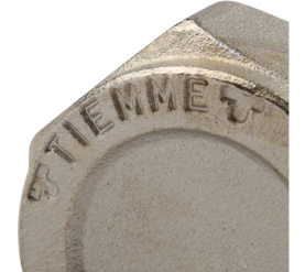 Заглушка ВР никелированная 3/4 для стальных труб резьбовой TIEMME 1500197(1880N0005) в #WF_CITY_PRED# 4