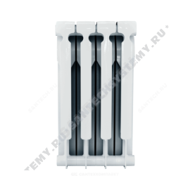 Радиатор биметаллический Ultra Plus 500 4 секции Qну=572 Вт Ogint . в #WF_CITY_PRED# 3