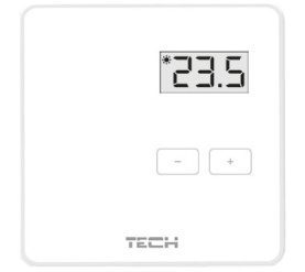 Беспроводной двухпозиционный комнатный терморегулятор (белый) TECH R-8b в #WF_CITY_PRED# 1