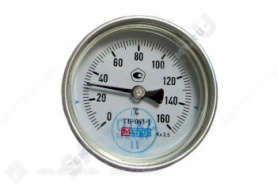 Термометр биметаллический Метер ТБ80 160C Дк 80 L=80 в #WF_CITY_PRED# 0