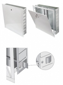 Встроенный коллекторный шкаф Grota Мини GR SHRM-3 со встроенной дверцей в #WF_CITY_PRED# 1
