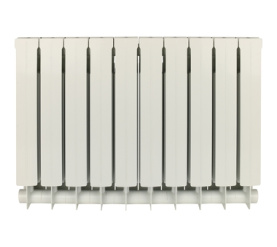 Радиатор биметаллический боковое подключение (белый RAL 9010) Global STYLE PLUS 500 10 секций в #WF_CITY_PRED# 2