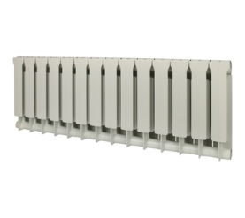 Радиатор биметаллический боковое подключение (белый RAL 9010) Global STYLE EXTRA 350 14 секций в #WF_CITY_PRED# 3