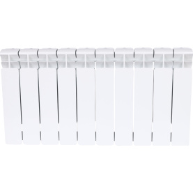 Радиатор биметаллический боковое подключение (белый RAL 9016) RIFAR BASE 350 10 секций в #WF_CITY_PRED# 3