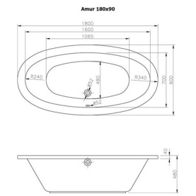 Панель фронтальная для ванны Vidima Видима, Сириус 1500 мм в #WF_CITY_PRED# 2