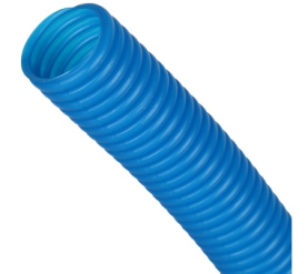 Труба гофрированная ПНД, цвет синий, наружным диаметром 25 мм для труб диаметр STOUT SPG-0001-502520 в #WF_CITY_PRED# 2