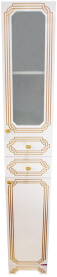Пенал Sanflor КАИР 32 Белый Патина золото (корзина) правый в #WF_CITY_PRED# 0