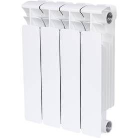 Радиатор биметаллический боковое подключение (белый RAL 9016) RIFAR BASE 350 4 секции в #WF_CITY_PRED# 0