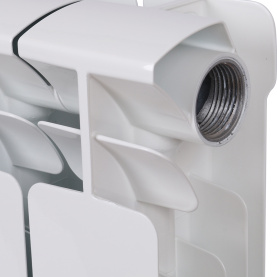Радиатор биметаллический боковое подключение (белый RAL 9016) RIFAR BASE 350 10 секций в #WF_CITY_PRED# 6