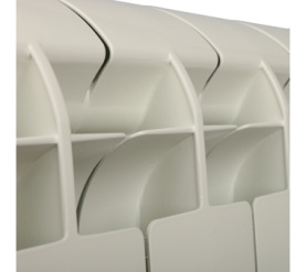 Радиатор биметаллический боковое подключение (белый RAL 9010) Global STYLE PLUS 350 10 секций в #WF_CITY_PRED# 5