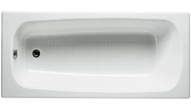 Чугунная ванна Roca Continental 160x70 21291200R с противоскольжением, без ручек в #WF_CITY_PRED# 1