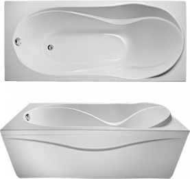 Акриловая ванна Vagnerplast Selena 160x105 L асимметричная VPBA163SEL3LX-01 в #WF_CITY_PRED# 1