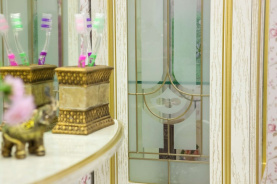 Пенал Sanflor Адель белый патина золото (Б/Пз) в #WF_CITY_PRED# 2