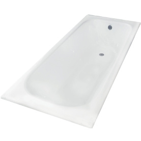Чугунная ванна Aqualux ZYA 8-3 130х70 белая, без ножек, антислип в #WF_CITY_PRED# 0