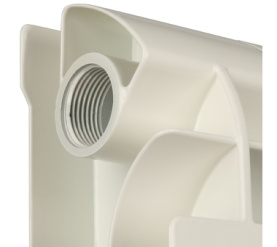 Радиатор биметаллический боковое подключение (белый RAL 9010) Global STYLE PLUS 500 12 секций в #WF_CITY_PRED# 5