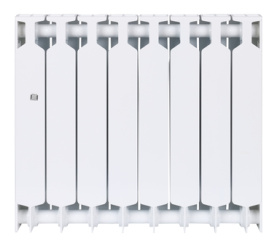 Радиатор биметаллический боковое подключение (белый RAL 9016) RIFAR SUPReMO 500 8 секций в #WF_CITY_PRED# 3