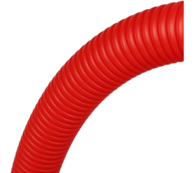 Труба гофрированная ПНД, цвет красный, наружным диаметром 25 мм для труб диаме STOUT SPG-0002-502520 в #WF_CITY_PRED# 1