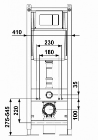 Комплект 5 в 1 Rosa (унитаз подвесной Элеганс с инсталляцией УКЛАД) без микролифта в #WF_CITY_PRED# 1