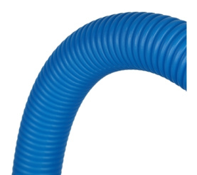Труба гофрированная ПНД, цвет синий, наружным диаметром 25 мм для труб диаметр STOUT SPG-0001-502520 в #WF_CITY_PRED# 1