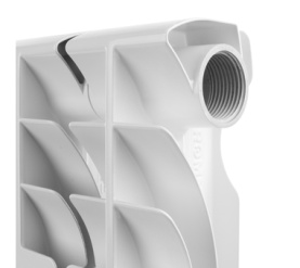Радиатор биметаллический ROMMER Optima BM 500 10 секций в #WF_CITY_PRED# 6