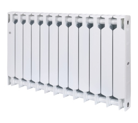 Радиатор биметаллический боковое подключение (белый RAL 9016) RIFAR SUPReMO 500 12 секций в #WF_CITY_PRED# 1