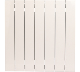 Радиатор биметаллический боковое подключение (белый RAL 9016) RIFAR SUPReMO 500 7 секций в #WF_CITY_PRED# 1