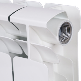 Радиатор биметаллический боковое подключение (белый RAL 9016) RIFAR BASE 350 7 секций в #WF_CITY_PRED# 5