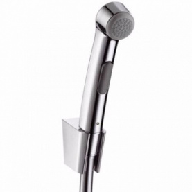 Ручной душ гигиенический с держателем и шлангом 125см хром HANSGROHE 32129000 в #WF_CITY_PRED# 0