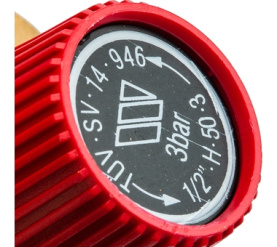 Предохранительный клапан для систем отопления 3 бар SVH 30 -1/2 Watts 10004639(02.15.130) в #WF_CITY_PRED# 5