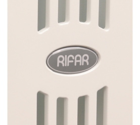 Радиатор биметаллический нижнее правое подключение (белый RAL RIFAR SUPReMO VENTIL 350 SVR 8 секций в #WF_CITY_PRED# 6