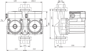 Циркуляционный насос Wilo Top-SD 30/5 EM PN6/10 в #WF_CITY_PRED# 1