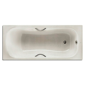 Ванна стальная Roca Princess-N 150x75 2204E0000, с отверстиями для ручек в #WF_CITY_PRED# 1