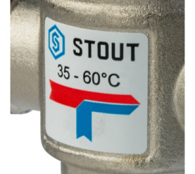 Термостатический смесительный клапан для систем отопления и ГВС 3/4 НР 35-60° STOUT SVM-0020-166020 в #WF_CITY_PRED# 3