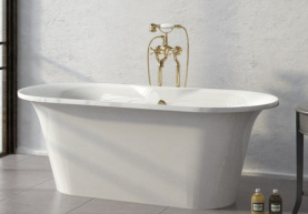 Ванна Astra Form Монако 174х80 отдельностоящая, пустая, литой мрамор цвета RAL в #WF_CITY_PRED# 0