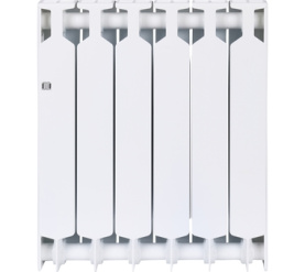 Радиатор биметаллический боковое подключение (белый RAL 9016) RIFAR SUPReMO 500 6 секций в #WF_CITY_PRED# 3