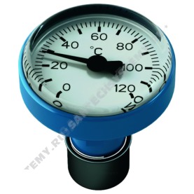 Термометр синий для рукояток шаровых кранов R540F 120C Giacomini R540FY022 в #WF_CITY_PRED# 1