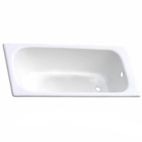 Чугунная ванна Aqualux ZYA-8-5 170x70 goldman белая, без ножек, антислип в #WF_CITY_PRED# 0