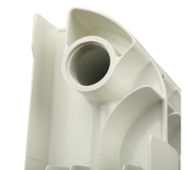 Радиатор биметаллический боковое подключение (белый RAL 9010) Global STYLE PLUS 350 14 секций в #WF_CITY_PRED# 5