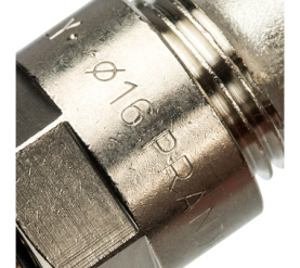 Уголок 90 с креплением (16х2,0х1/2) для металлопластиковых труб винт Prandelli Multyrama 103.10.51.6 в #WF_CITY_PRED# 6