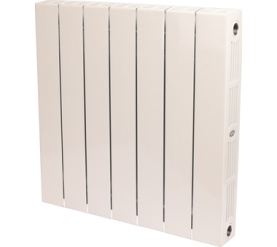 Радиатор биметаллический боковое подключение (белый RAL 9016) RIFAR SUPReMO 500 7 секций в #WF_CITY_PRED# 0