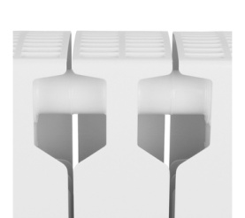 Радиатор биметаллический боковое подключение (белый RAL 9016) RIFAR SUPReMO 500 5 секций в #WF_CITY_PRED# 6