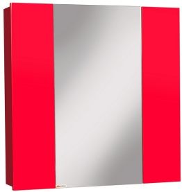 Шкаф-зеркало Домино  Оскар 70 Нова левый/правый Красный Домино в #WF_CITY_PRED# 0