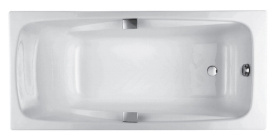 Ванна чугунная Jacob Delafon Rub Repos 180x85 E2903-00 с отверстиями для ручек в #WF_CITY_PRED# 0