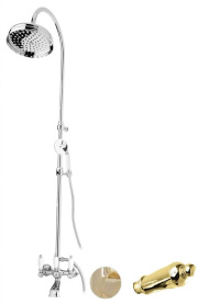 Душевая колонна Cezares FIRST-CVD-03/24-Bi со смесителем для ванны в #WF_CITY_PRED# 0